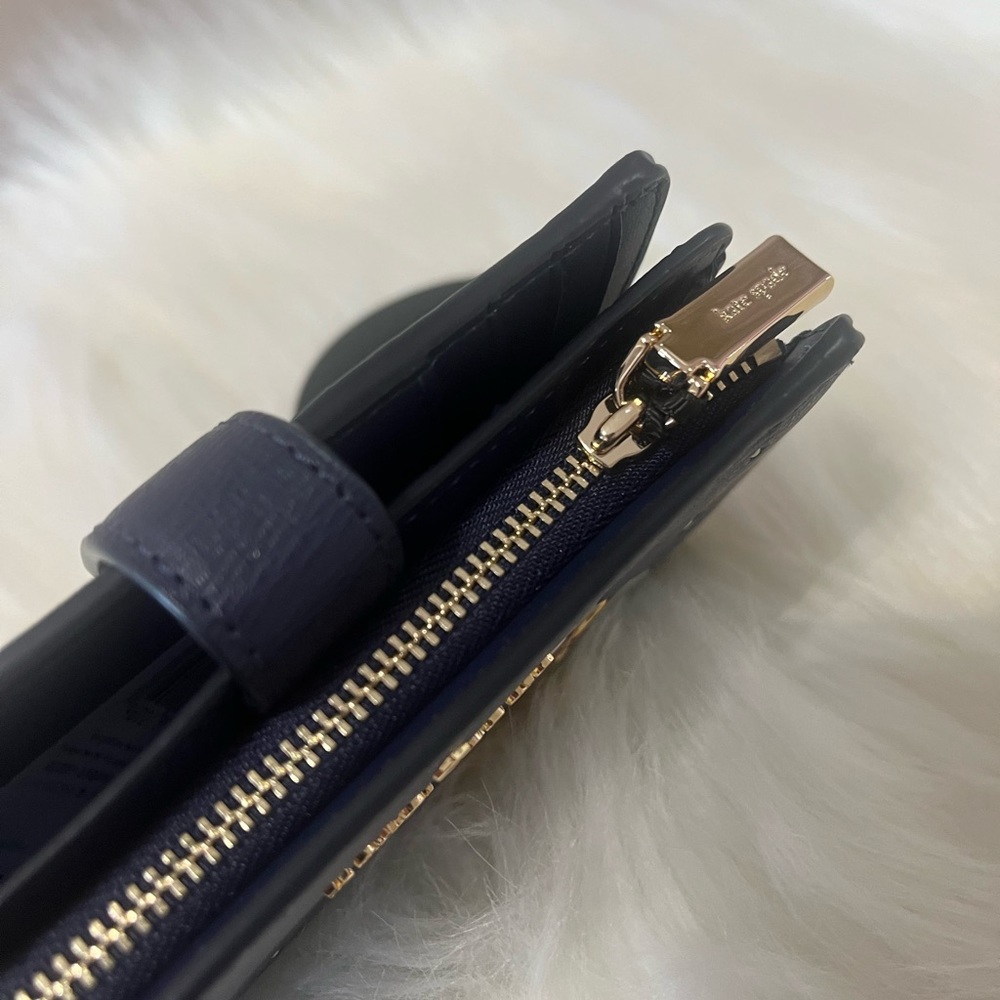 Kate Spade X Disney Lady and the Tramp medium Bifold Wallet Limited Edition NWT - Picture 5 of 8